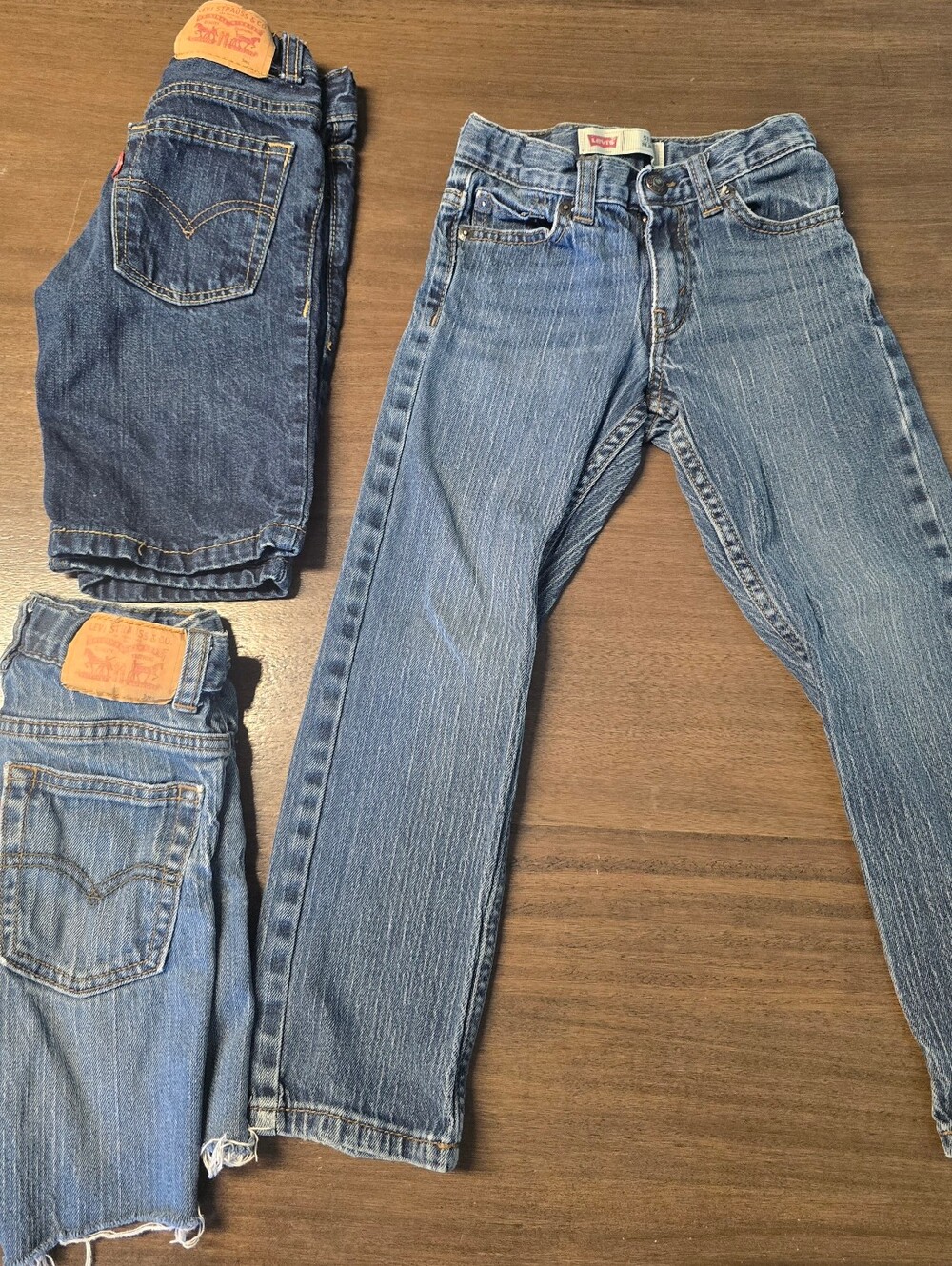 Levi's Boys Jeans & Shorts Lot, Size 5